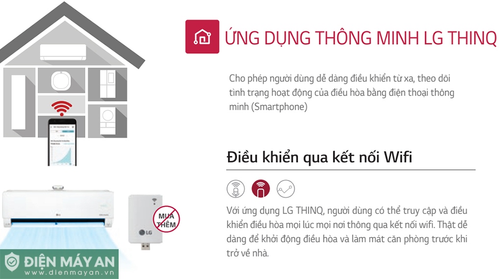 Điều Hòa LG Inverter 18.000 BTU 1 Chiều IEC18G1 - Model 2025